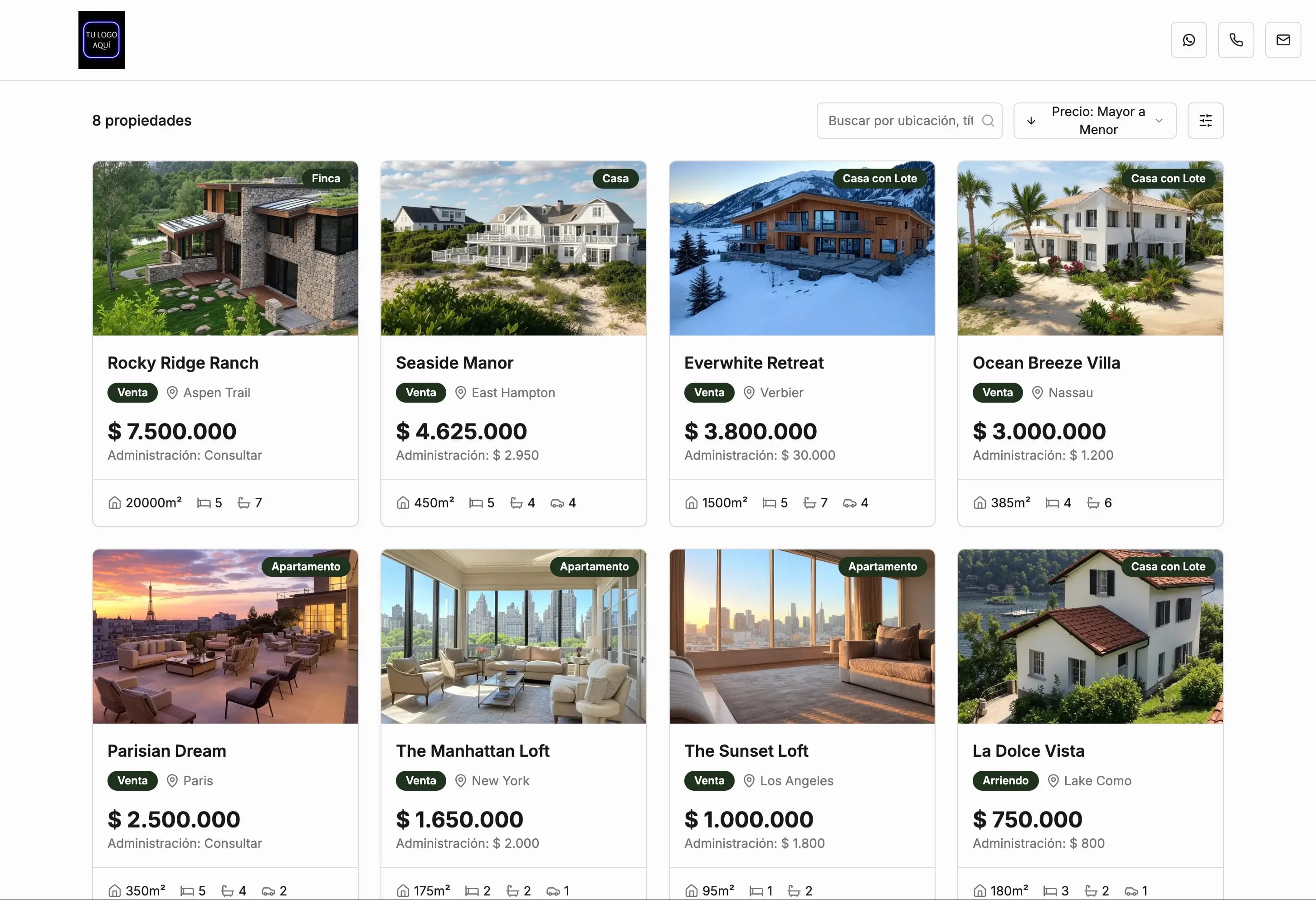 Listings